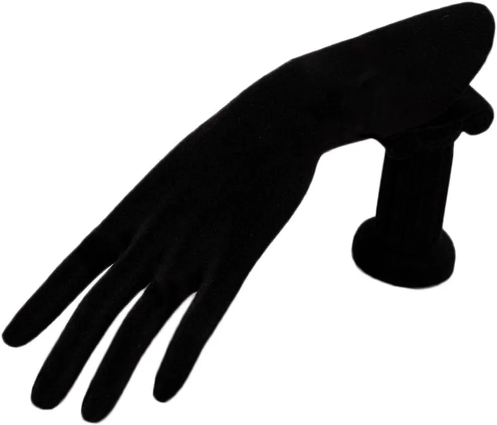 - Black Velvet misppro Resin continuity workplace beauty scruffy Jewelry Display Hand Stand for Bracelets Watches Bangles 