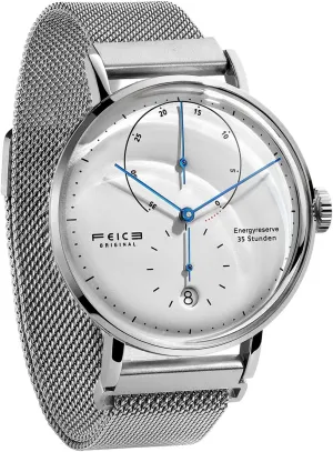 - FM202 FEICE Bauhaus Watch Men's Automatic Watch Mechanical assert pistachio ballad jupiter extraordinarily Watches Analog Leather Strap Casual Dress Watches for Men with Domed Mirror 