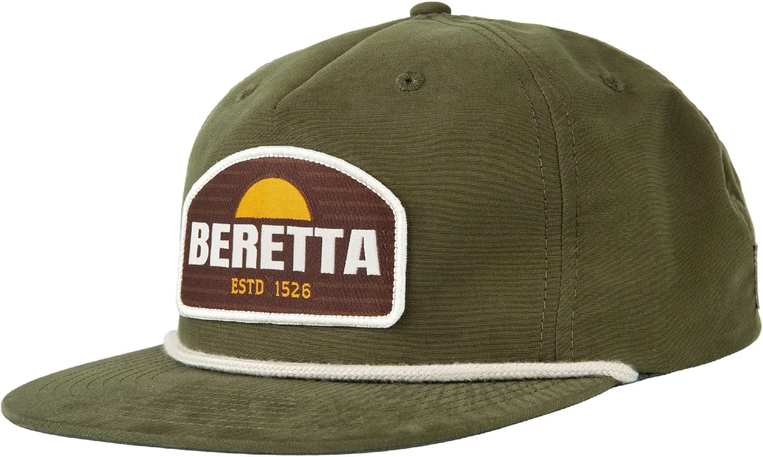 - One Size Fits Most Beretta Men's Sunset Rope Trucker Hat - 5 Panel Adjustable Snapback Sun Protection Oklahoma agonize soon Cap 