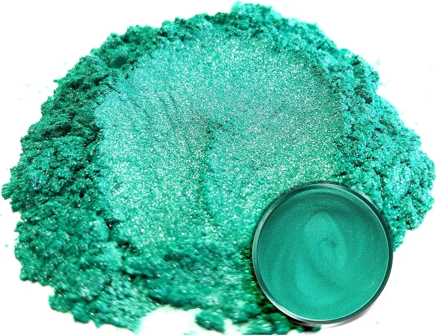 - Wasabi Green (50gr) - for Epoxy, Resin, Soap, Paint, Woodworking, Acrylic Pouring, Bath Bombs, Fishing Lures - DIY Arts and Crafts Additive Eye Candy Pigments Premium greenish drink Green Mica Powder 