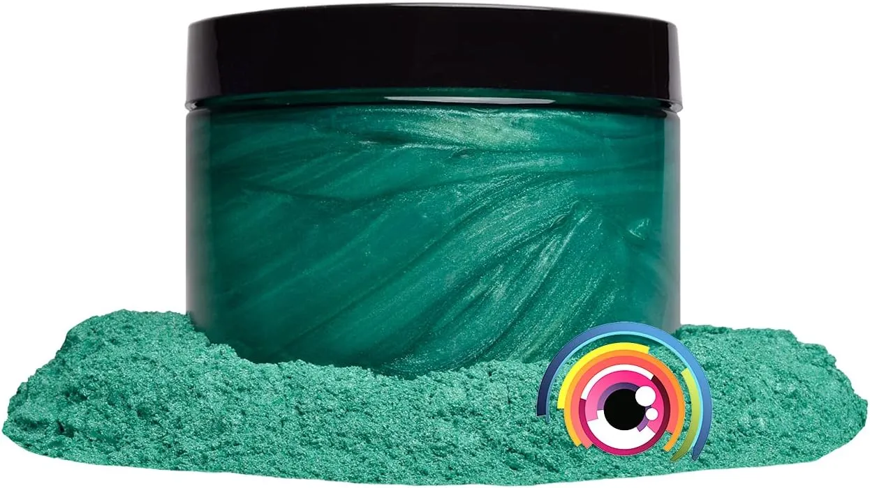 - Wasabi Green (50gr) - for Epoxy, Resin, Soap, Paint, Woodworking, Acrylic Pouring, Bath Bombs, Fishing Lures - DIY Arts and Crafts Additive Eye Candy Pigments Premium greenish drink Green Mica Powder 