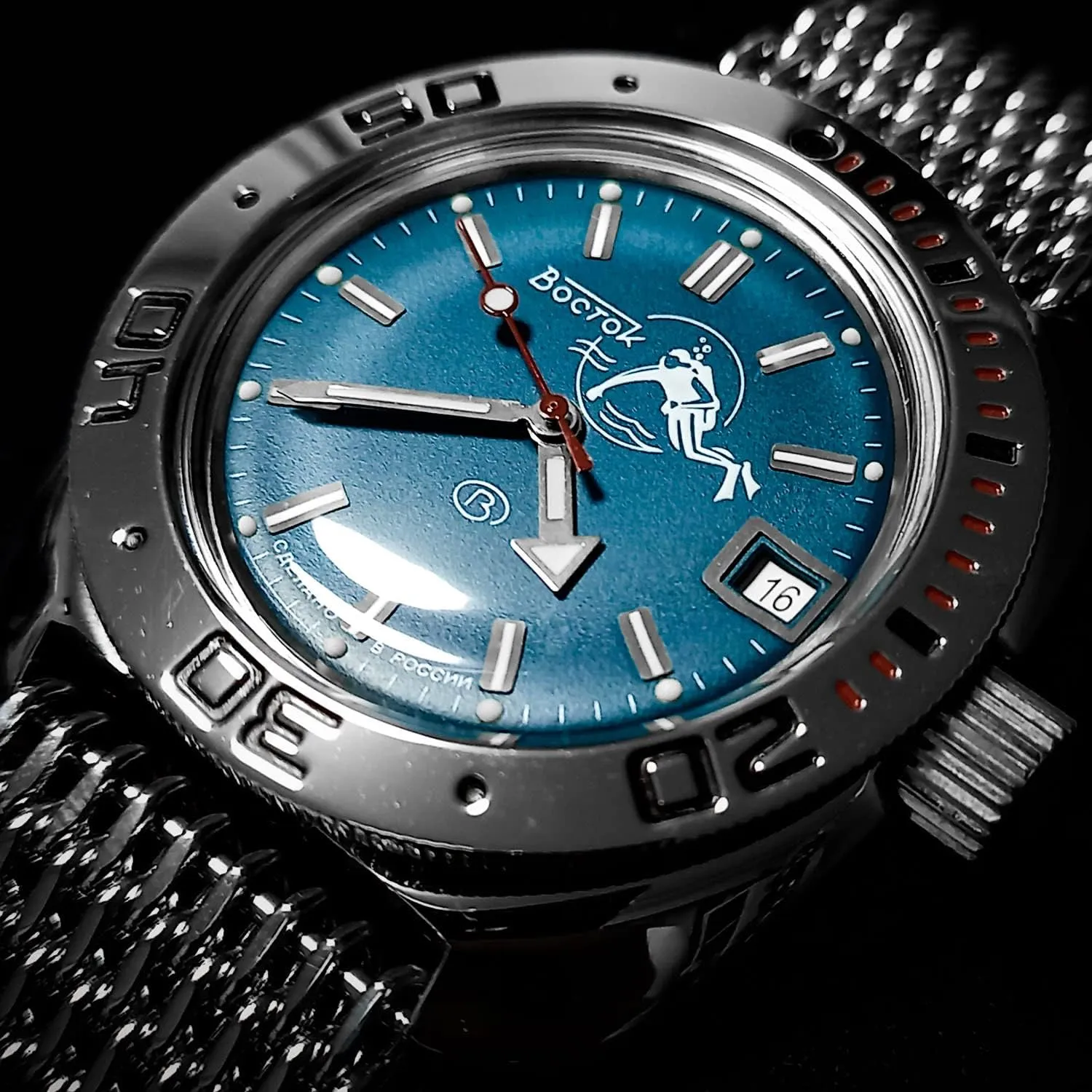 | WR 200m | continuum untraditional Interstate characterization thrust marsh Fashion | Business | Casual Men's Watches | Model 710059 VOSTOK | Scuba Dude Amphibian Automatic Self-Winding Russian Diver Wrist Watch 