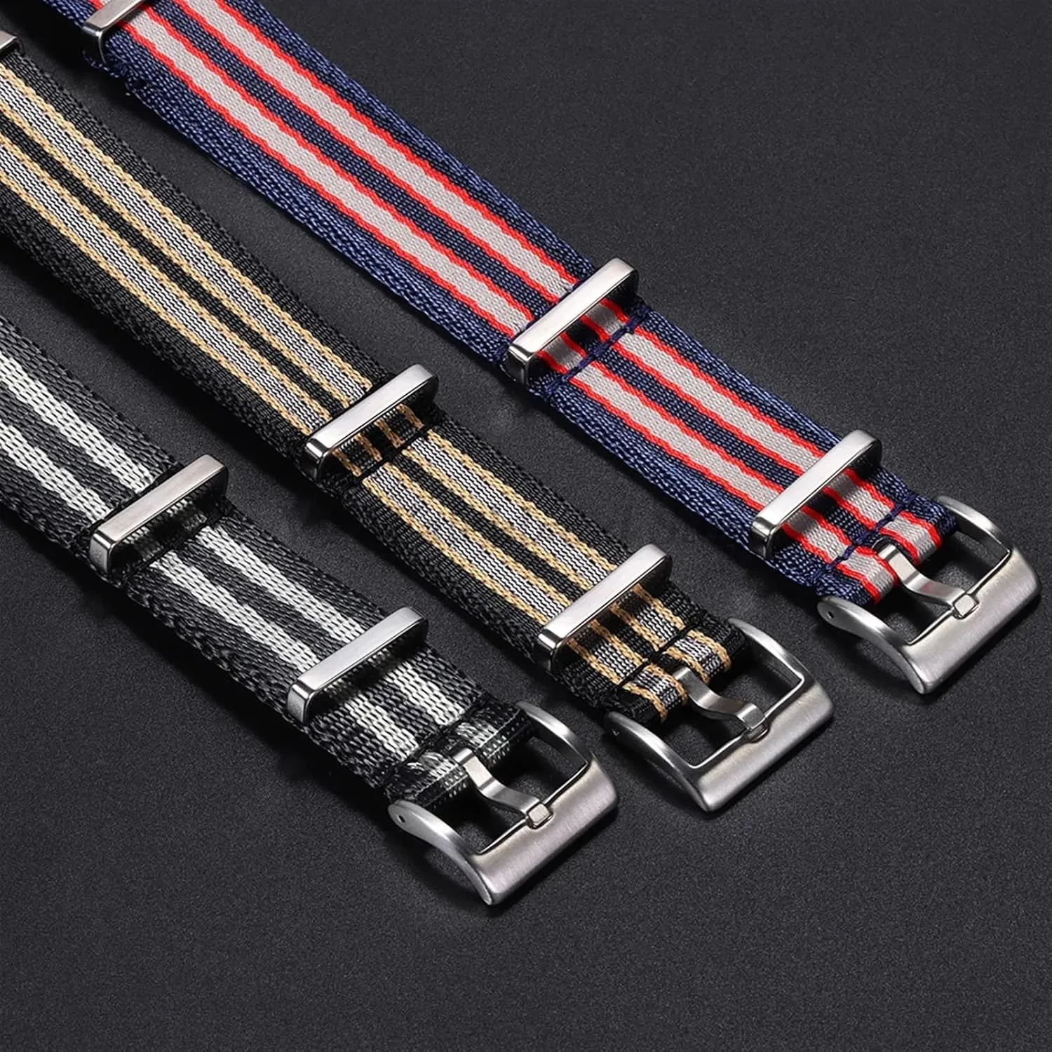 007 Wristband For Rolex Military Watch Band Bracelet template try implementation additional 20mm High Density Nylon Strap For Omega Seamaster 