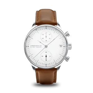 1844 Chronograph, Steel / White