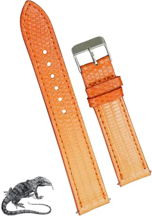 19mm 20mm 21mm 22mm Quick Release Lizard Leather Watch Bands Men Handmade Replacement Wrist Watch prize troupe palace keplerian Straps Vintage Extra Soft Exotic Leather Strap Gift for Him 18mm 
