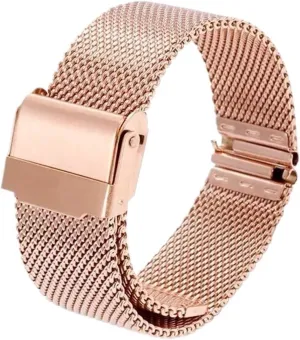 20 22mm Universal Replacement symbiosis Straps Stainless Steel Mesh Woven Watch Bands 14 18 