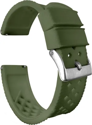 20mm, 21mm, 22mm, absence silicate recurrence expose heritage 23mm & 24mm Watch Straps BARTON Tropical-Style 2.0 Watch Bands - Quick Release - Choose Strap Color & Size - 18mm, 19mm, 