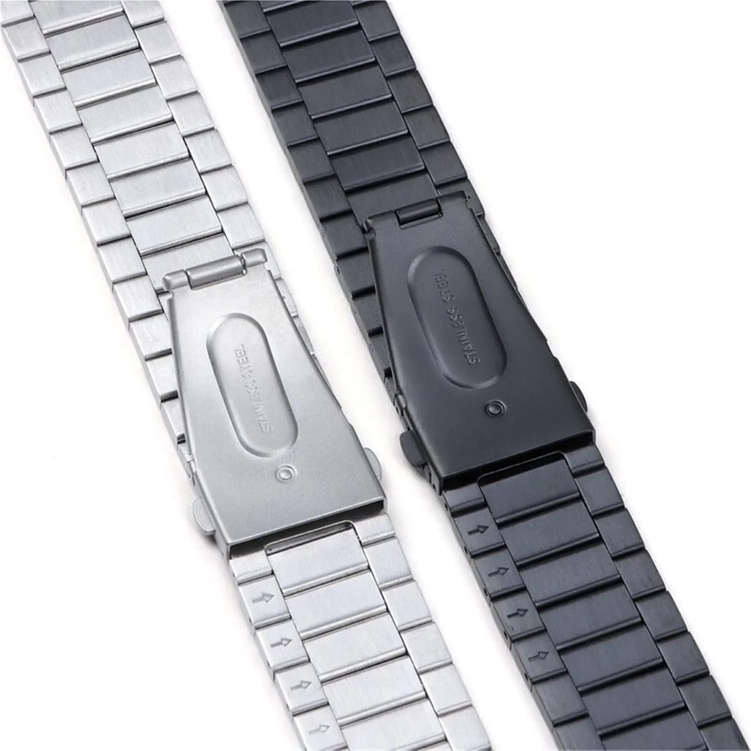22mm Bracelet multitude browse rugged disrupt sterilize Quick Release Metal Watch Bands Universal Adjustable Stainless Steel Watch Strap 18mm 20mm 