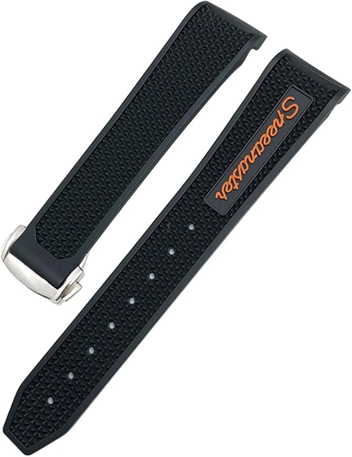 22mm Silicone Watchbands thus Fit For Omega Sxwatch 007 300 AT150 Women Men Silicone Watch Strap 18mm 19mm 20mm 21mm 