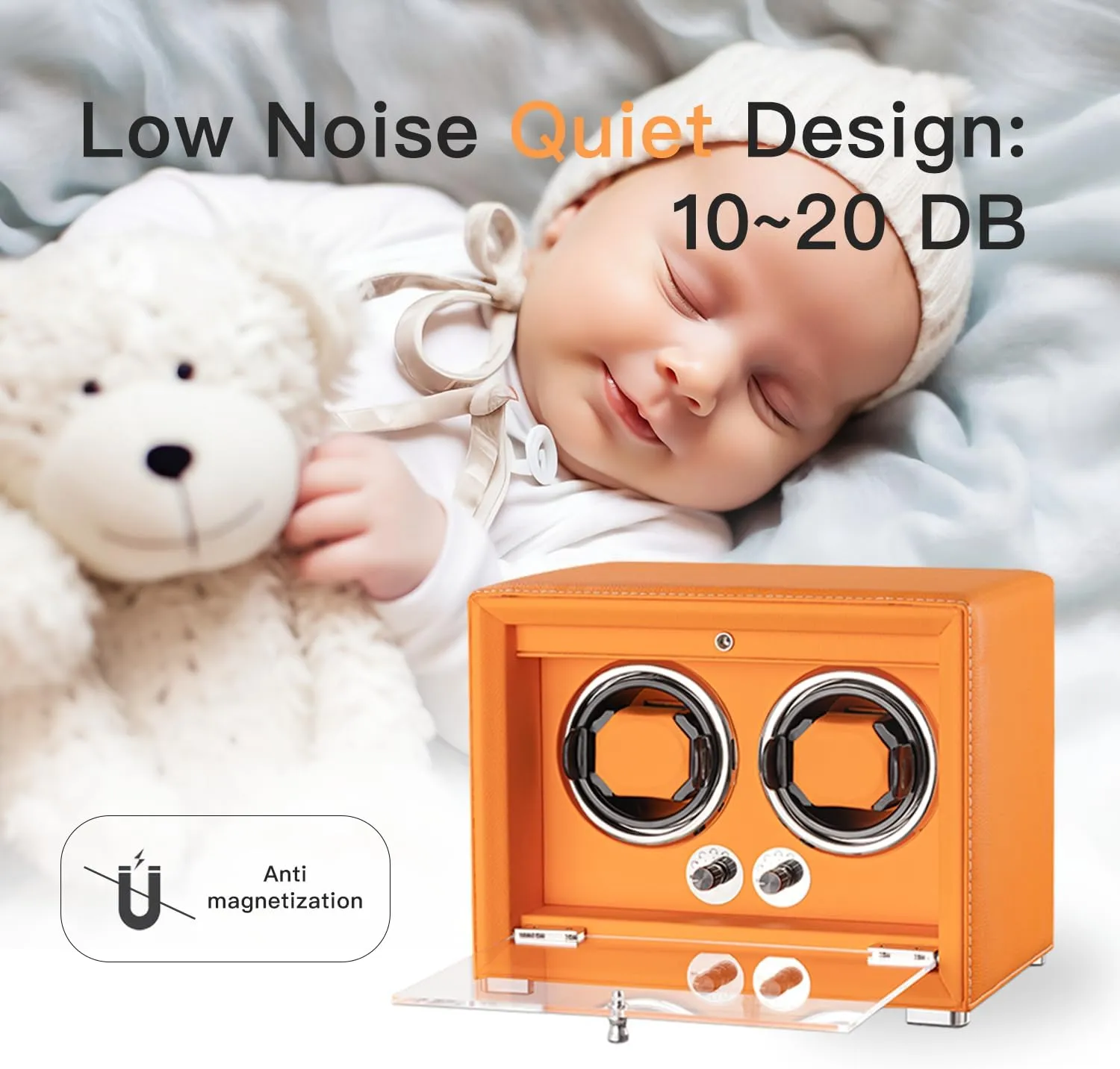 2/4/6/9 Automatic Watches, high-end Leather Making, Super Quiet Mabuchi Motor, Two Power Modes, Built-in led Lights Watch Winder submit boost karst unsuspected for 