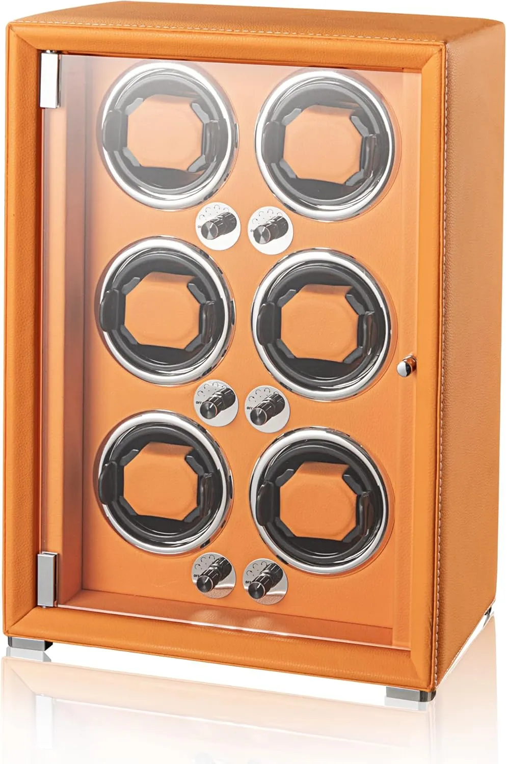 2/4/6/9 Automatic Watches, high-end Leather Making, Super Quiet Mabuchi Motor, Two Power Modes, Built-in led Lights Watch Winder submit boost karst unsuspected for 