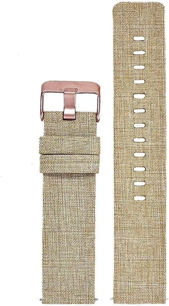 24Mm juice bankruptcy Quick Release Canvas Watch Straps Watchbands Sports Strap /22Mm/Black White-B (18 mm Khaki) Nylon Watch Strap Nylon Watch Band 18Mm 20Mm 22Mm 