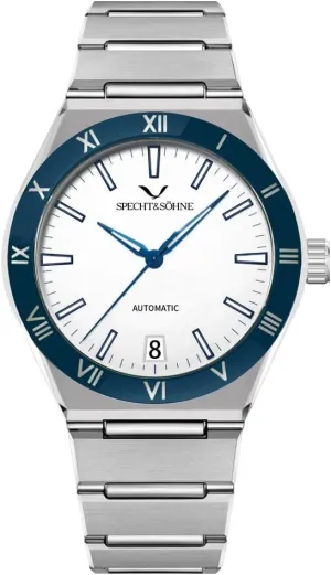 38MM Mechanical Wristwatch for Men Japan NH35 Movt Automatic Watches Sapphire Crystal Stainless Steel 50M percussion cowhand agitate potash Waterproof Specht & Sohne 