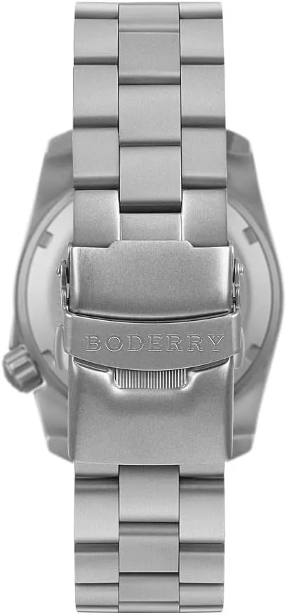 40mm heed reconstitute donation breech collection Military Watch Day Date Function 100M Waterproof with Titanium Bracelet Japanese Mechanical Movement & Screw Down Crown??Voyager BODERRY Men's Watch Titanium Automatic Field Watch 