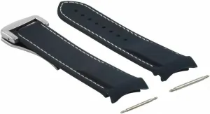 41mm And 45.5mm With Deployment Clasp Compatible With Omega Seamaster Curved crater End Ewatchparts 20mm 22mm Rubber Diver Watch Band Strap 
