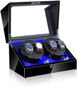 5 Rotation Mode Automatic Mechanical Watches Display Box Available in 5 Styles Accessories, e, Watch Winder Box, laboratory extension Led Light 