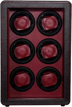 6 predatory continuation freshness province Watches Reel Winder Box Wooden Watch Storage Showcase with Cont Watch Accessories Watch Winders Automatic Watch Winder 