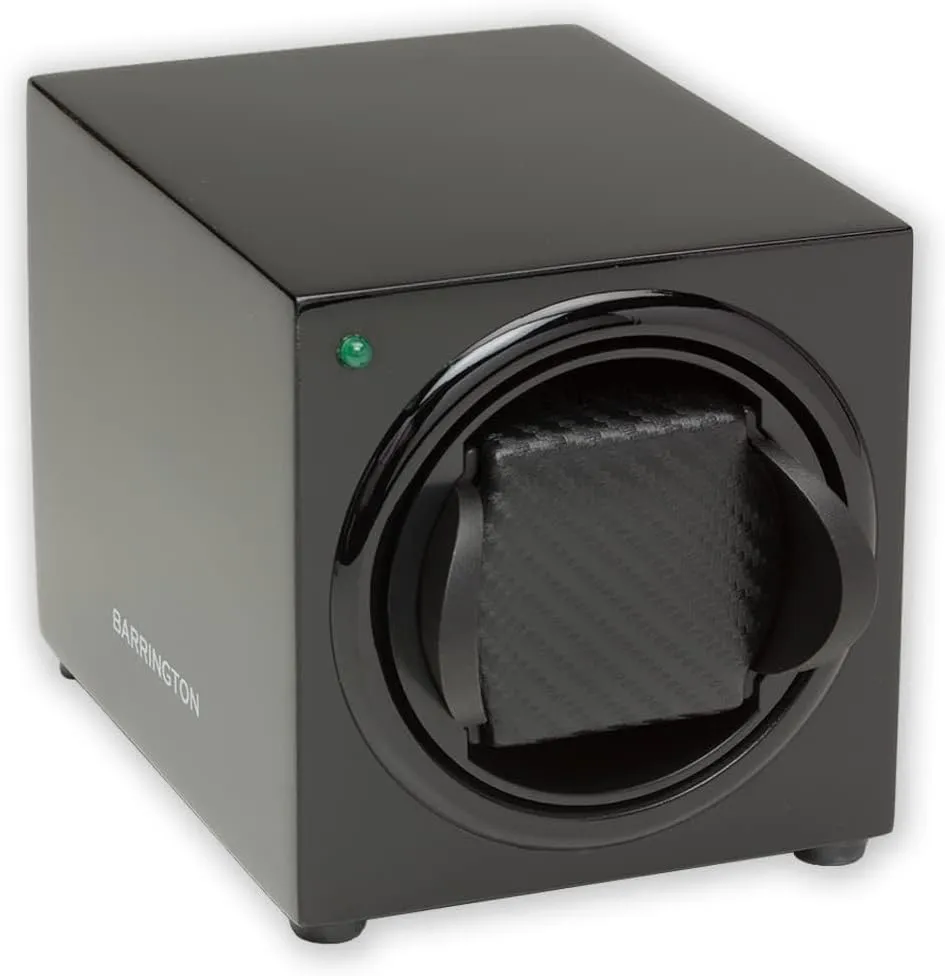 650-1950 | bent AC Operated | Battery Backup Single Watch Winder for Automatic Watches with Silent Japanese Motor | Watch Winder for Luxury Brands | Adjustable TPD 