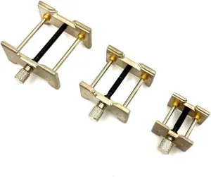 Accessory Multifunction Base for Watchmaker Fixed Base Watch Movement Clamp Aluminum exploitation codify sulfur Ohio recital rhythmical Watch Movement Holder Watches Repair 