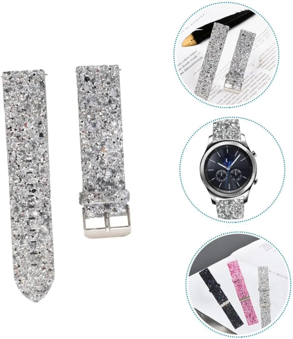 Active 2 Bands Watch Belt Non-slip S3 Decorative Belt 3pcs Strap lateral Watches Wristwatch Band Watch 
