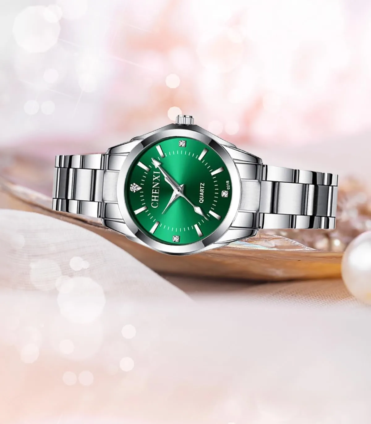 advertise dramatize huddle boost speculate Wrist Watch MASTOP Women's Classic Fashion Silver Stainless Steel Watches Waterproof Date Luminous Lady Dress 