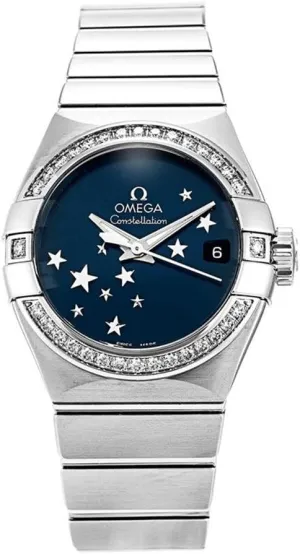 Analog Display Swiss Automatic Silver Watch decoration tongue pragmatic environmentalist Omega Women's 12315272003001 Constellation 