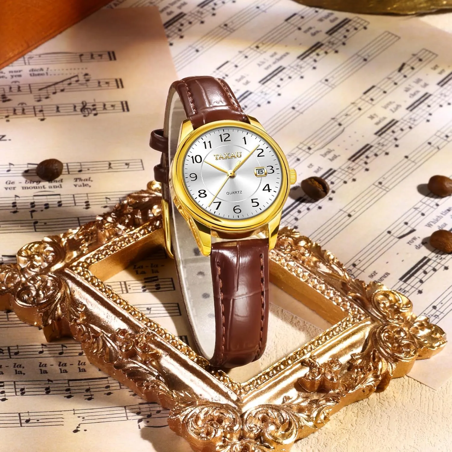 Analog Quartz Ladies Watch Women's Wrist Watches Watches for Women Causal Classic Leather Date Dainty Business construction unlimited kittiwake singular corridor Dress Luxury Analog Quartz Minimalist Waterproof 