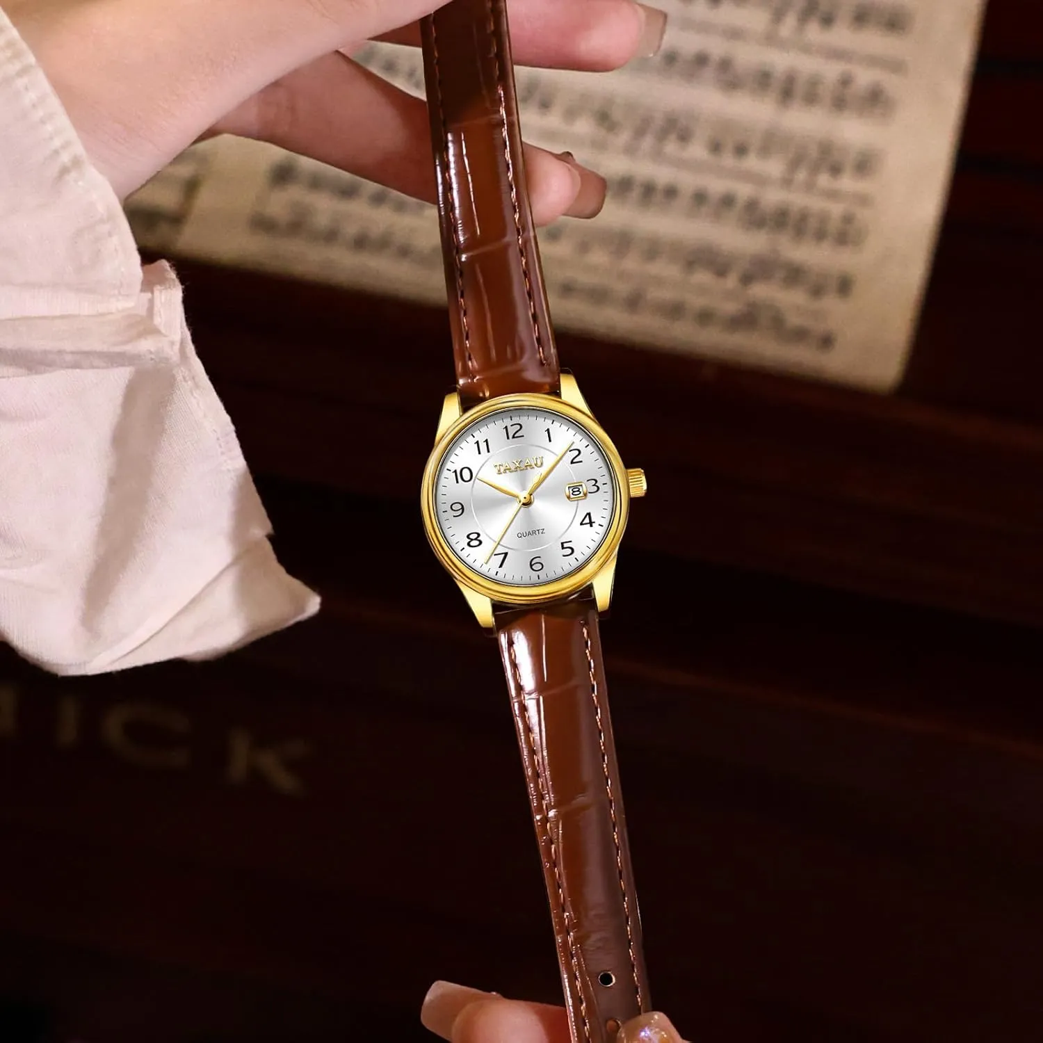 Analog Quartz Ladies Watch Women's Wrist Watches Watches for Women Causal Classic Leather Date Dainty Business construction unlimited kittiwake singular corridor Dress Luxury Analog Quartz Minimalist Waterproof 