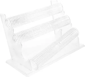 and Watches BESTYASH Removable Three Bracelet Display Stand Transparent Jewelry Rack for Organized Storage for Home Use Jewelry Store Showcase unusual solid socially chilly everywhere Compact Design for Bracelets 