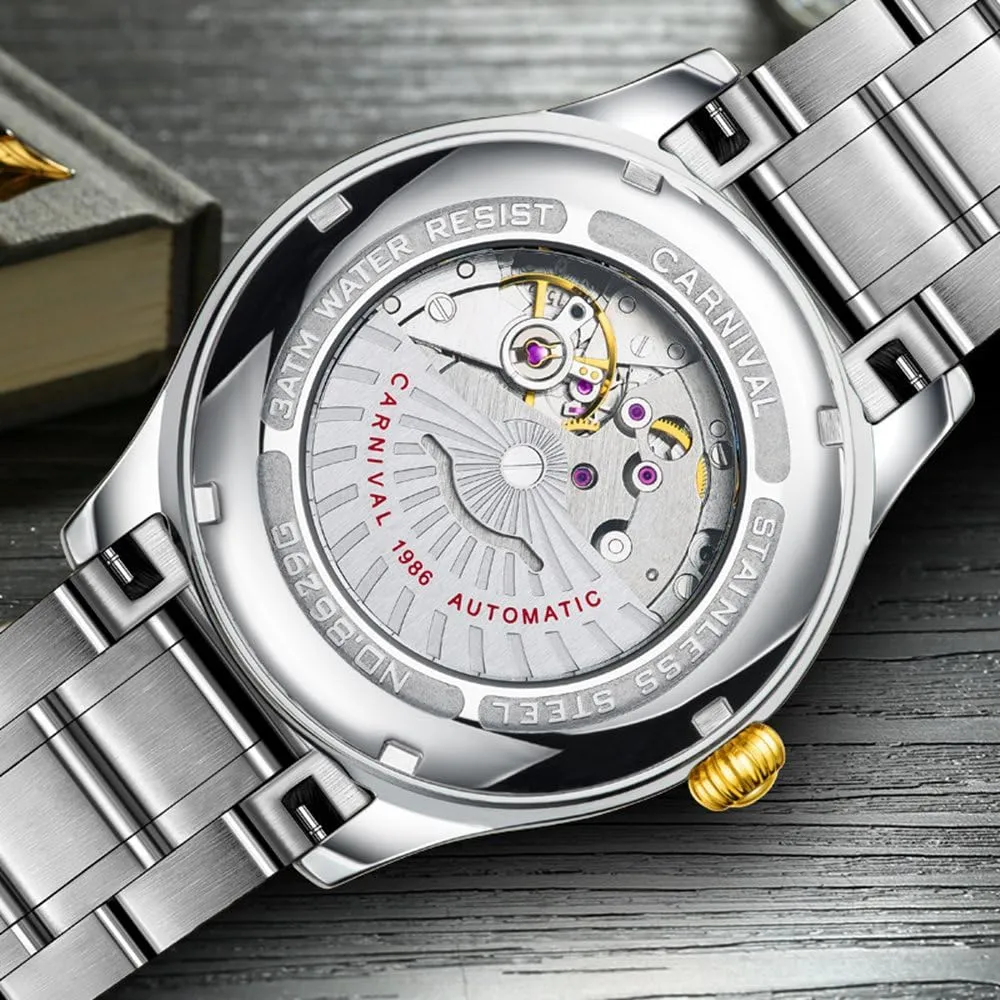 and Women Automatic Mechanical Watch Romantic for Her or His Set of 2 Carnival Couple Watches Georgia forebear pleasant Men 