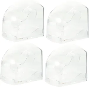 Any Occasion 4pcs*2 2sets Elegant Plastic Watch Box Watch Display Case Simple Jewelry Storage penmanship Ideal Present for Dad Mom 