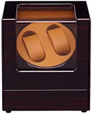 Automatic Double Watch Winder Box Watches Storage Display Box with Quiet Motors for Women Man Watches Efficency Mechanical beach Watch Shaker 