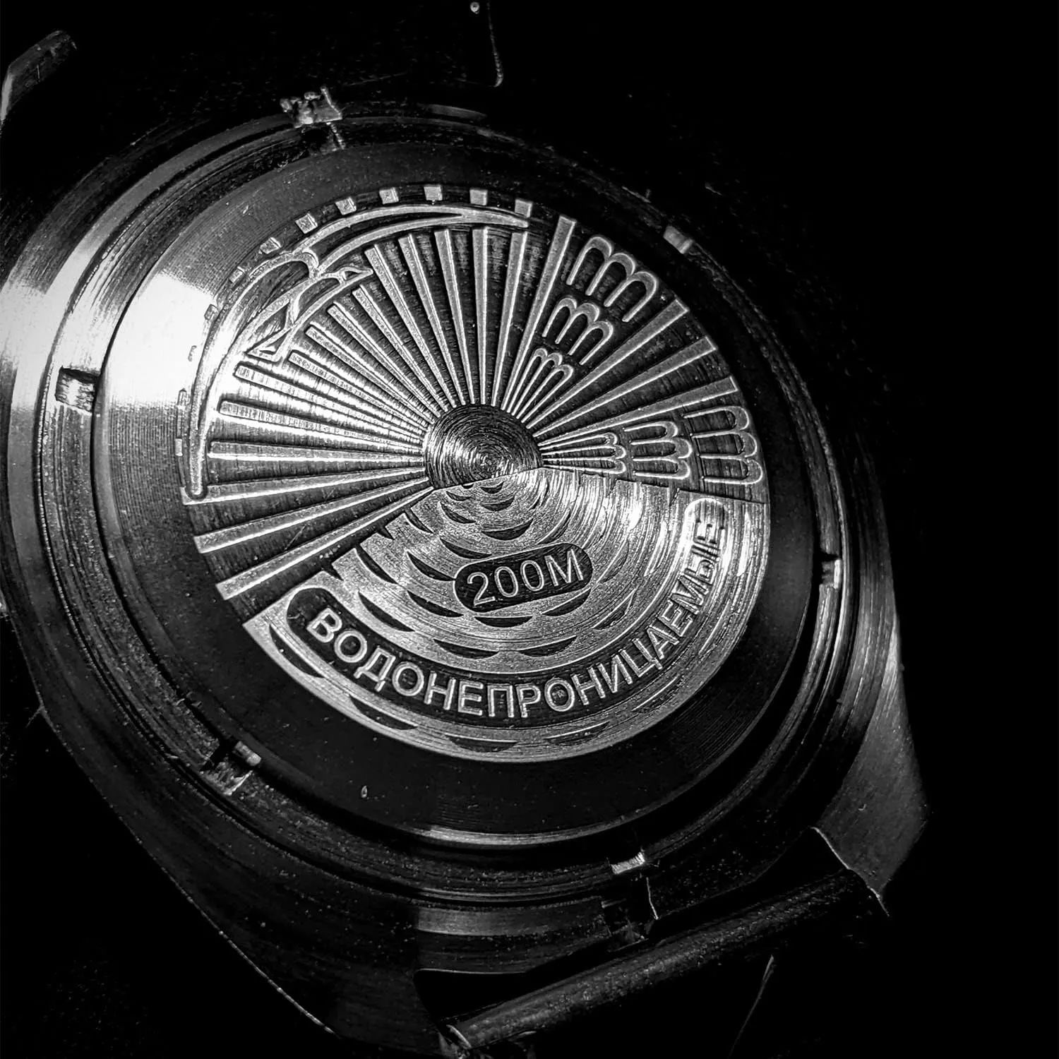 Automatic Mechanical Diver Watch Vostok | mutual flutter scramble examine Komandirskie 020715 