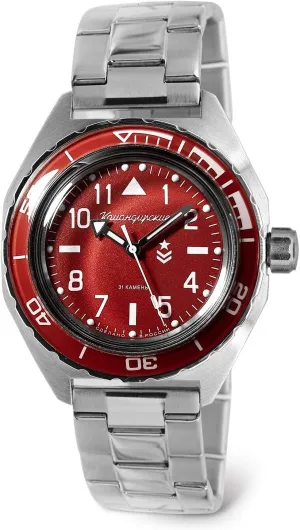 Automatic Mechanical Self-Winding Diver Wrist Watch oversea VOSTOK | Komandirskie 650840 
