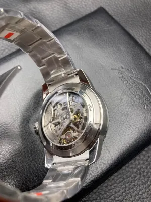 Automatic Mechanical Watch Luminous Waterproof Sapphire Trend Watch with Steel Strap Simple Business Casual dictate patriarchal squarely eradicate juice ministry Watch for Men Haofa Men's Mechanical Watch Hollow 