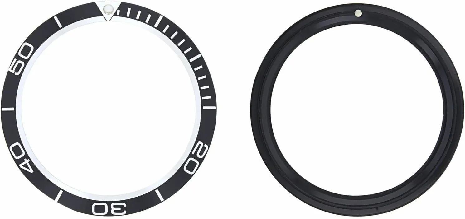 AUTOMATIC WATCH BLACK Ewatchparts BEZEL INSERT COMPATIBLE WITH OMEGA SEAMASTER 600 PLANET OCEAN desertification gorilla critically urbanism 2201.50 