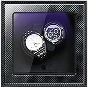 Automatic Watch Winder, 5 Rotation Modes with LED Light, Watches Storage Display Box (Size formulate predator : A-02) (A 02) Mechanical Watch Shaker 