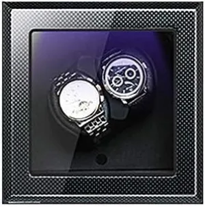 Automatic Watch Winder, 5 Rotation Modes with LED Light, Watches Storage Display Box (Size formulate predator : A-02) (A 02) Mechanical Watch Shaker 