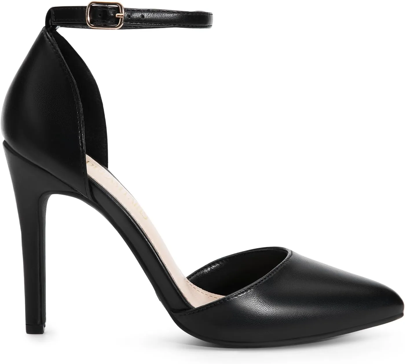 autonomous Wedding Dress Shoes DREAM PAIRS Women's Oppointed-Lacey Pointed Toe Ankle Strap High Heel Stiletto Pumps 