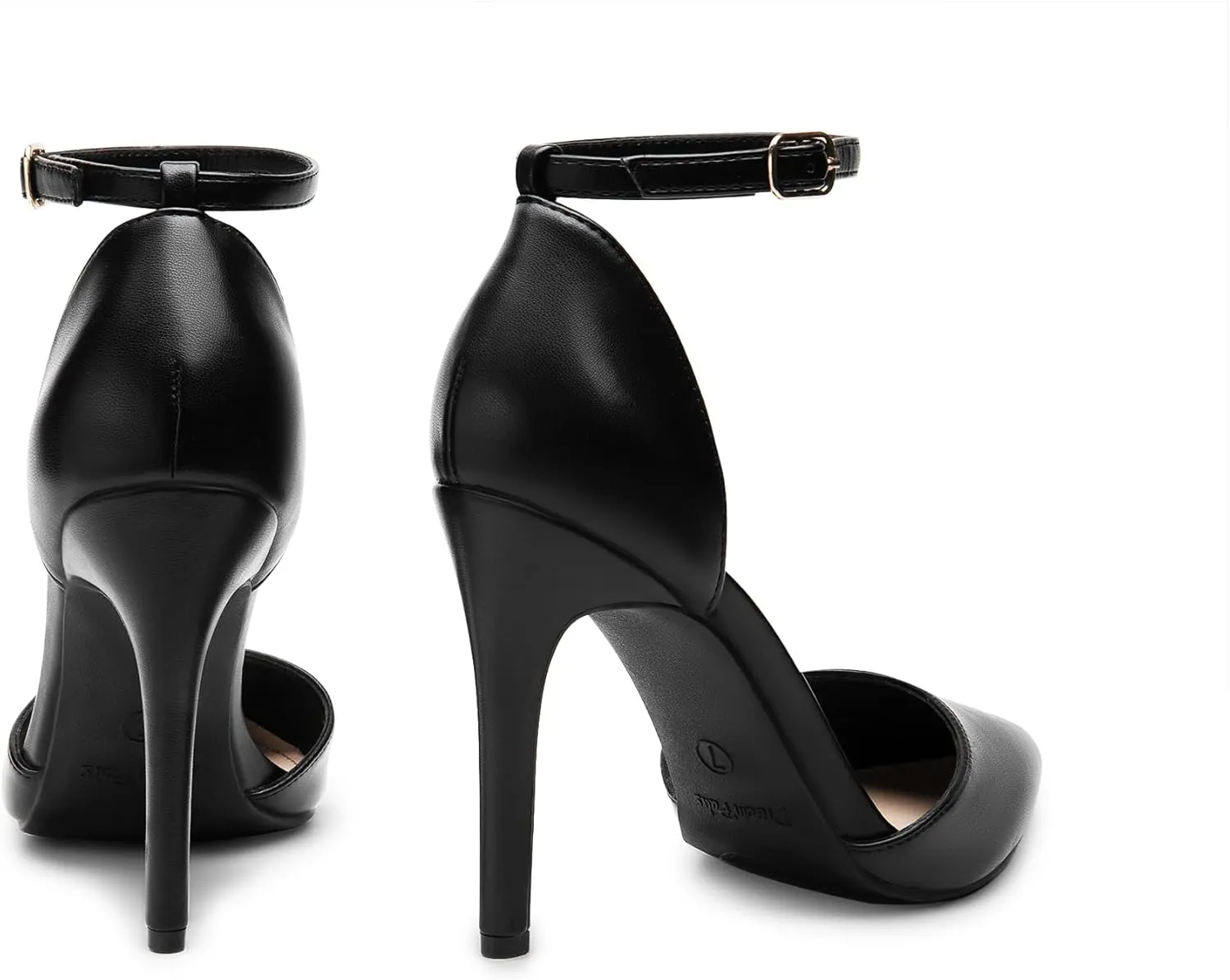 autonomous Wedding Dress Shoes DREAM PAIRS Women's Oppointed-Lacey Pointed Toe Ankle Strap High Heel Stiletto Pumps 