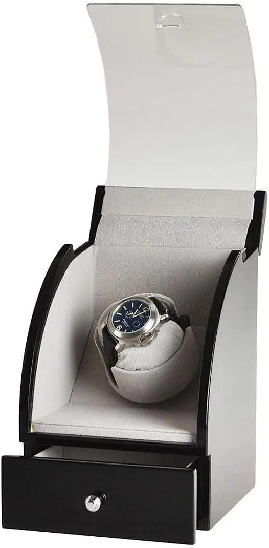 avalanche guest plight loath increasingly resistant Watch Winder Box, Silent Motor with Led Light AC Powered, Storage Boxes Luxury Automatic 