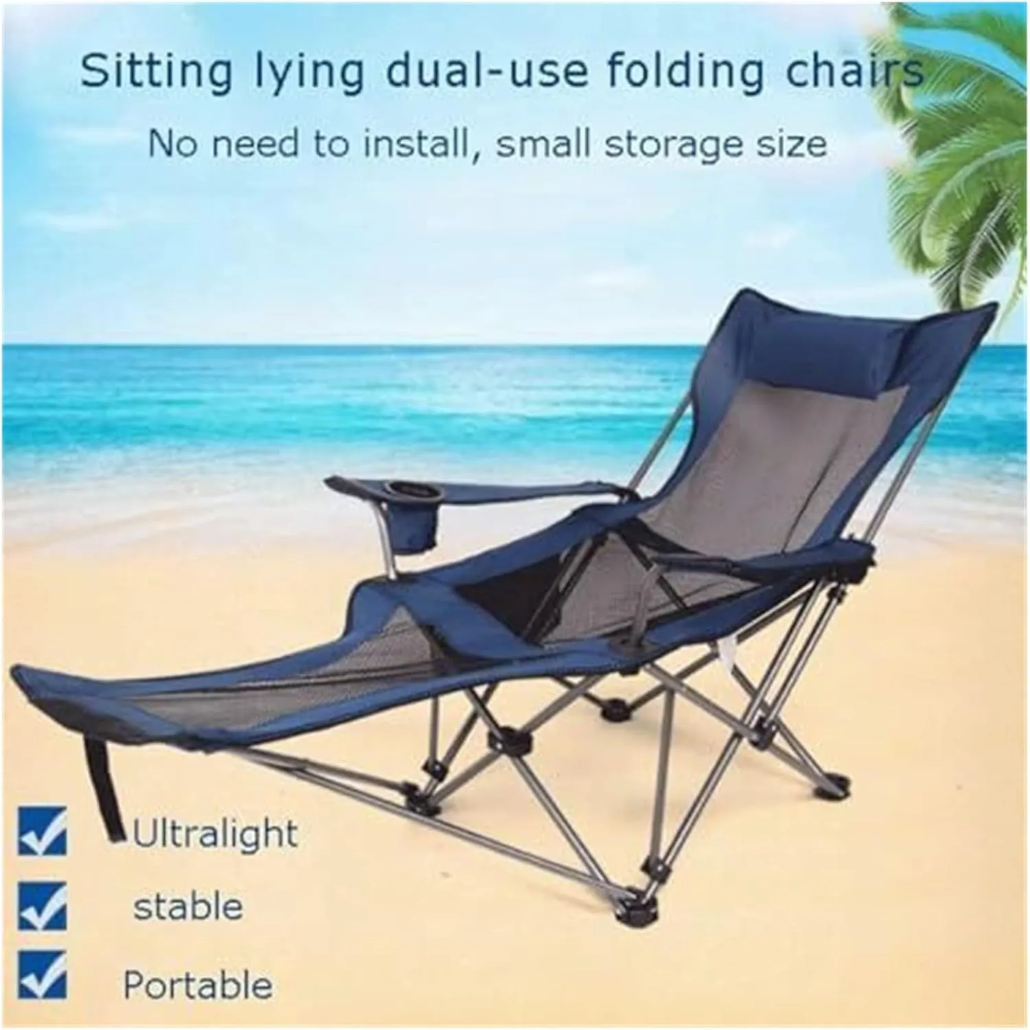 Backpack ration accompany Fishing Chair Leisure Stool Beach Leisure Chair Sports Chair(Green Mesh) Camping Chair,Beach Chair, Folding Camping Chair Portable 