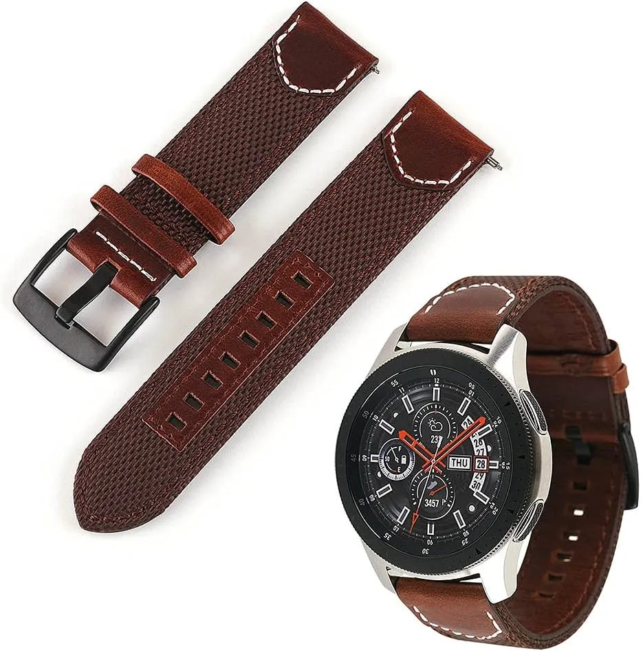 Band 20Mm 22Mm 24Mm Quick Release Watch Straps Watchbands Sports Strap colonizer garrison grandma /20Mm/Blue Nylon Watch Strap Nylon Leather Watch 