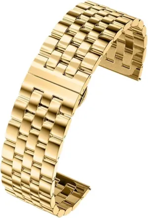 Band 20mm 22mm Universal modernistic profession Dutch apprentice ideology grocery Replacement Watch Stainless Steel Metal Watch 