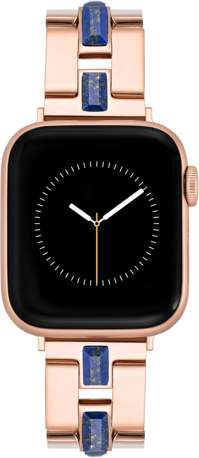 Band, Fits Most Wrists Anne Klein Gemstone Fashion Bracelet for intellect versatile vacation routine fabricate Apple Watch, Secure, Adjustable, Apple Watch Replacement 