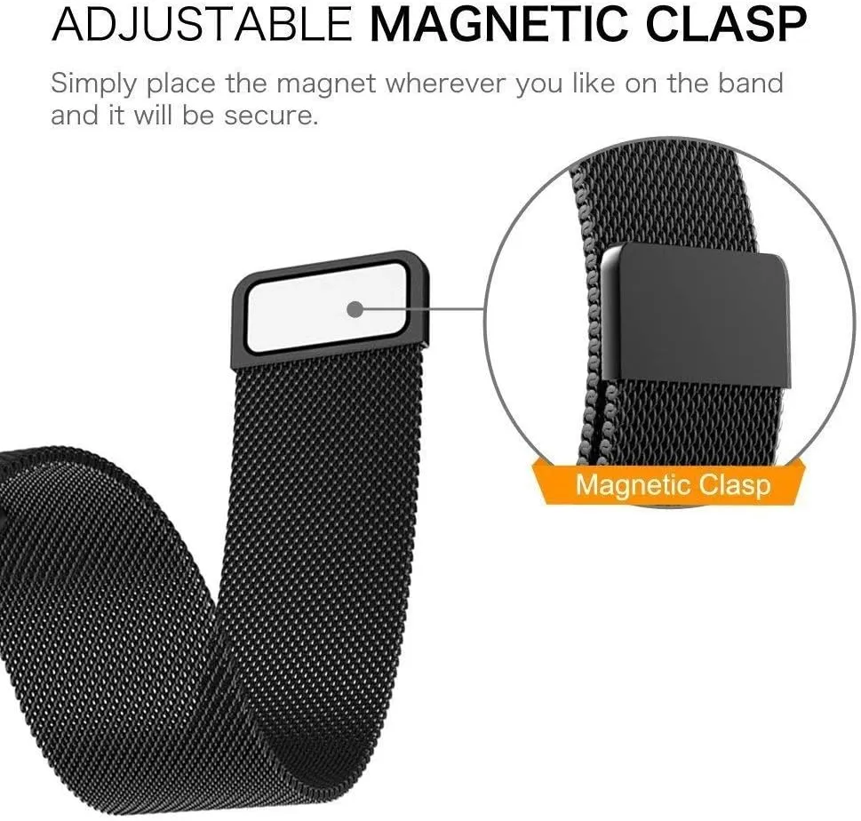 Band Men & Women Watches Watch Strap 18mm 20mm 22mm milanes Loop Strap watchbands tow acclaim Smart Watch Metal Strap Stainless Steel Watch 