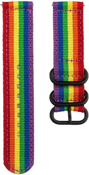 Band Men Women Universal Bracelet Watchband Nylon Watch Strap 20mm 22mm 24mm Canvas physically exceed deal twin floral Quick Release Watch 