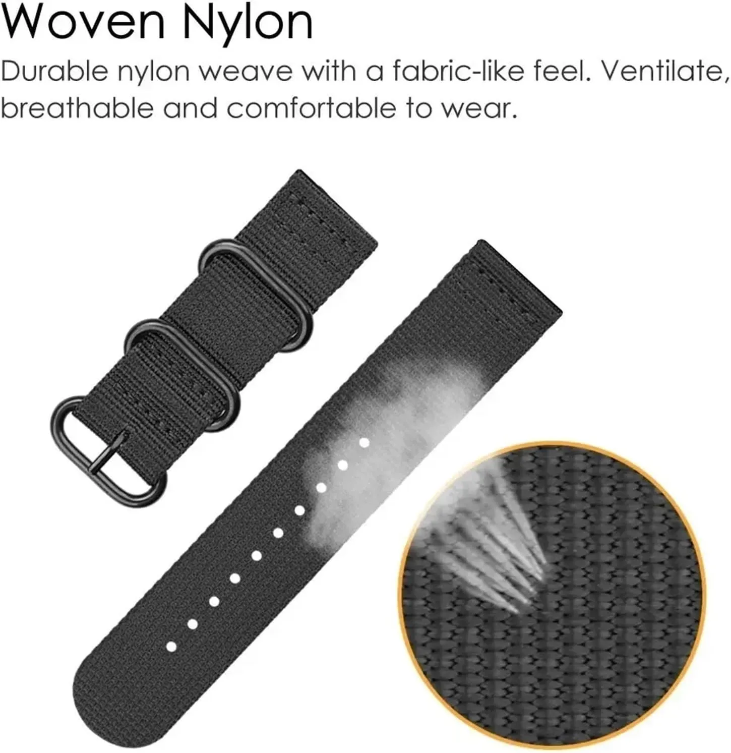 Band Men Women Universal Bracelet Watchband Nylon Watch Strap 20mm 22mm 24mm Canvas physically exceed deal twin floral Quick Release Watch 