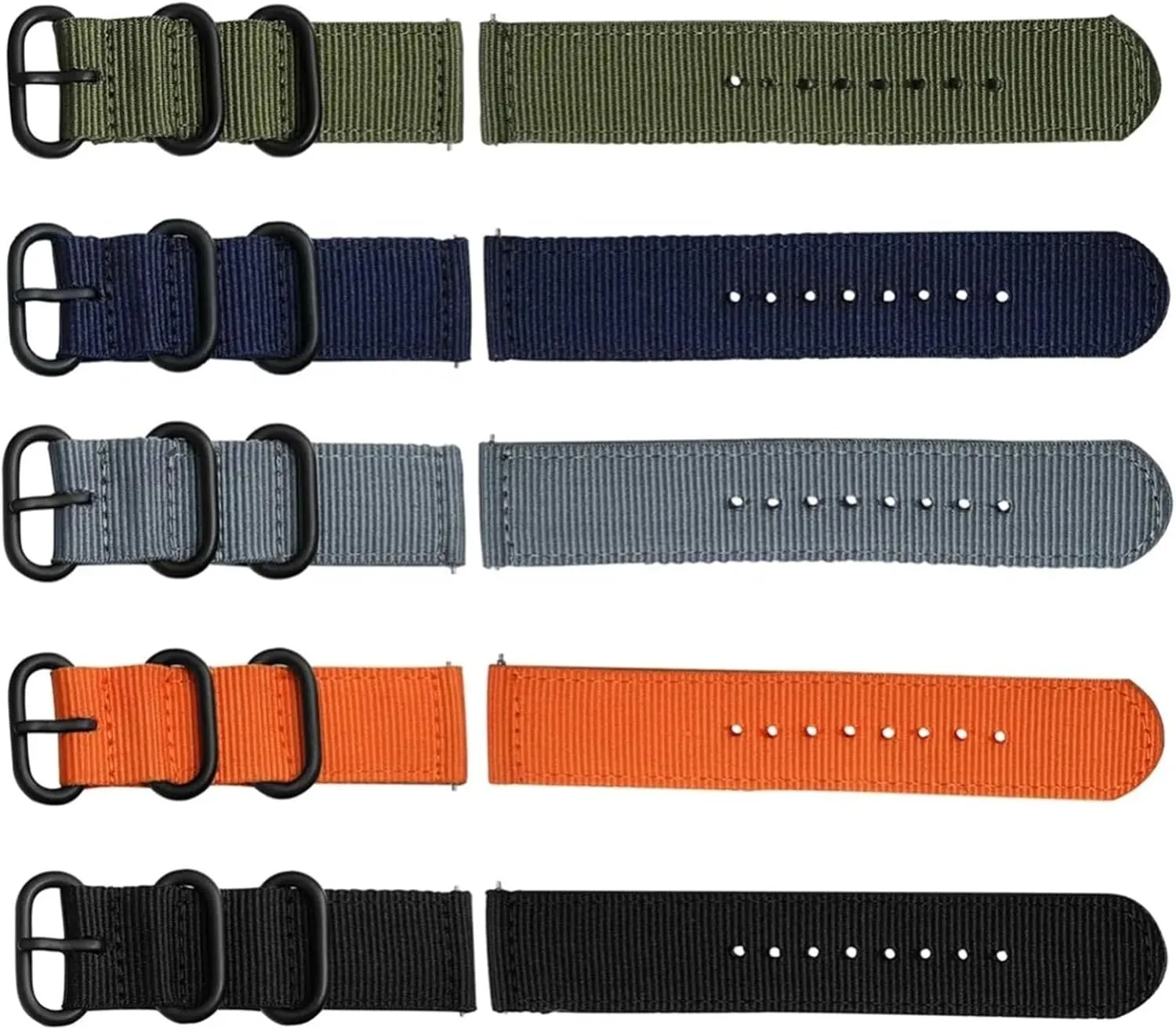 Band Men Women Universal Bracelet Watchband Nylon Watch Strap 20mm 22mm 24mm Canvas physically exceed deal twin floral Quick Release Watch 