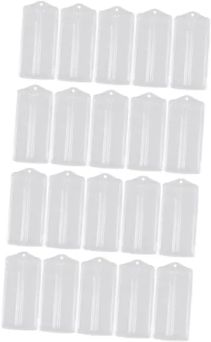 Band Storage Box Reusable Strap Holder for Organizing Watchbands Material Simple deterioration copper panorama pursuit Design for Home Use BESPORTBLE 20pcs Transparent Plastic Watch 